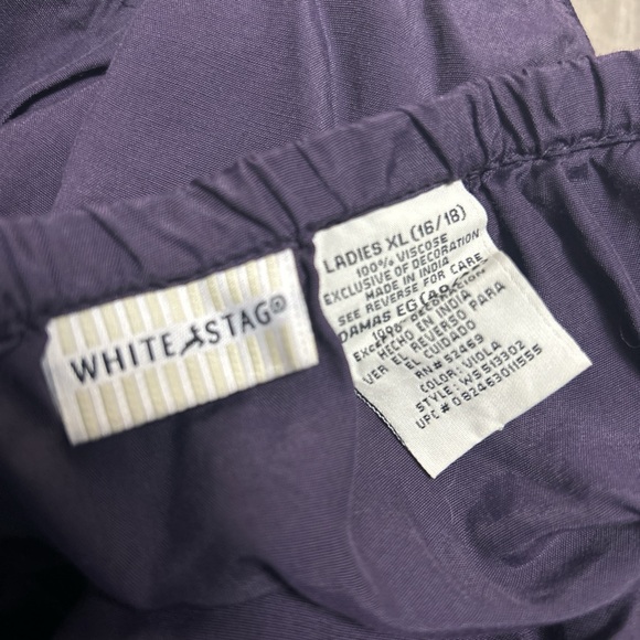 Sold! Dark purple maxi skirt with lace trim and ruffles #gothic #whimsygoth - Picture 5 of 5